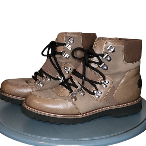 Nautical Brown Lace up Boots 8.5 - Picture 5 of 8